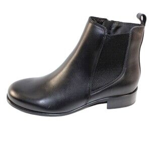 Franco Sarto Black Vegan Embrey Leather Booties 7M